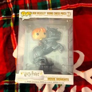 Ron Weasley Riding Chess Knight Piece Movie Moments Funko Pop HP